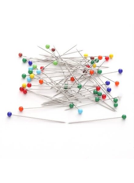 Glass head pins 0.60mm