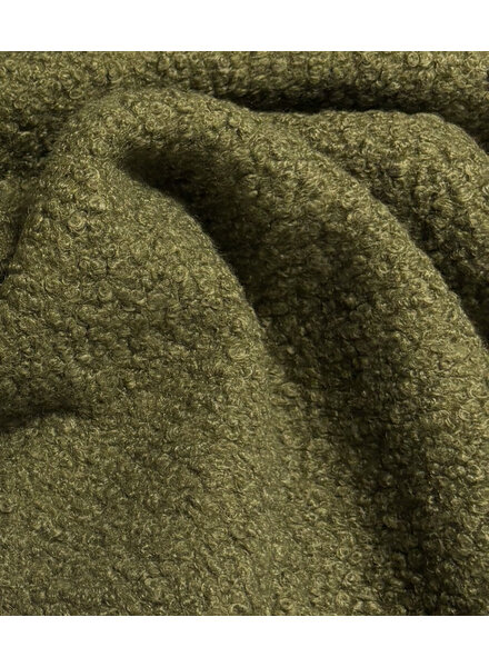 khaki boucle fleece