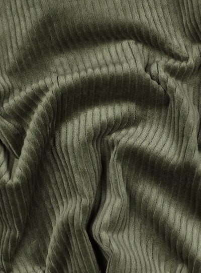 khaki - washed corduroy with stretch - corduroy