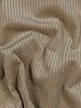 zand - washed corduroy met stretch - ribfluweel