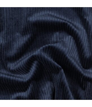 navy blue - washed corduroy with stretch - corduroy
