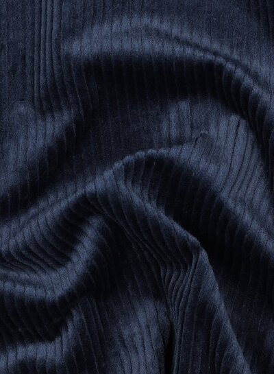 navy blue - washed corduroy with stretch - corduroy