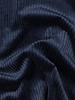 marineblauw  - washed corduroy met stretch  - ribfluweel