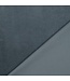 vergrijsd blauw - washed corduroy met stretch - ribfluweel