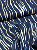 psychedelic blue  - viscose twill