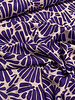 rocky leaves  - viscose twill