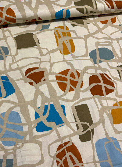 shades and soft colors - viscose twill