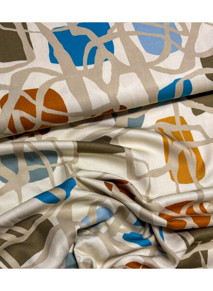 shades and soft colors - viscose twill