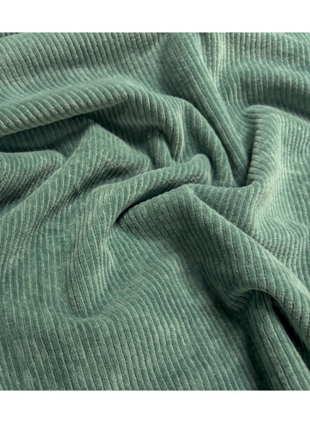 Swafing mint - rekbare corduroy