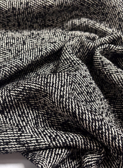 herringbone prachtige katoen jacquard