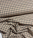 checks pink and brown - prachtige geweven broekenstof