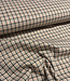 checks pink and brown - prachtige geweven broekenstof