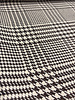 dark brown houndstooth - beautiful woven trouser fabric