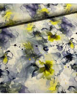 organic watercolor mauve - viscose jersey