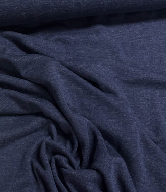 merino 100% marineblauw - prachtig gebreid