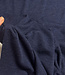 merino 100% marineblauw - prachtig gebreid