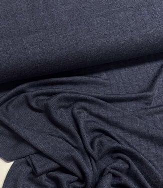 navy blue merino and silk - beautifully knitted