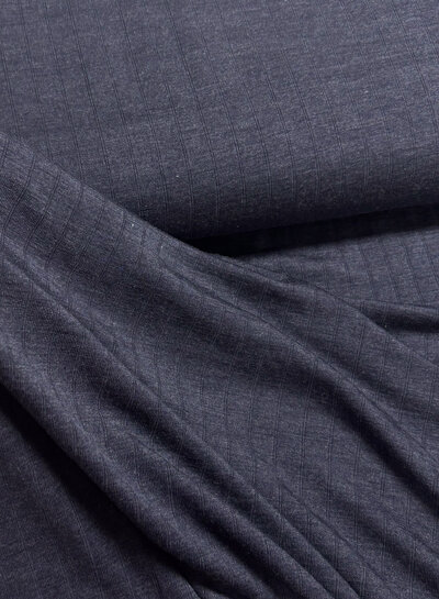 navy blue merino and silk - beautifully knitted