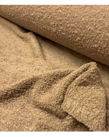 Wool Bouclé fleece - taupe beautiful wool quality