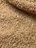 Wol Bouclé fleece - taupe prachtige wol kwaliteit