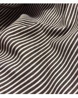 dark brown fine stripes - denim jeans