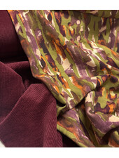bordeaux - soft corduroy - light stretch
