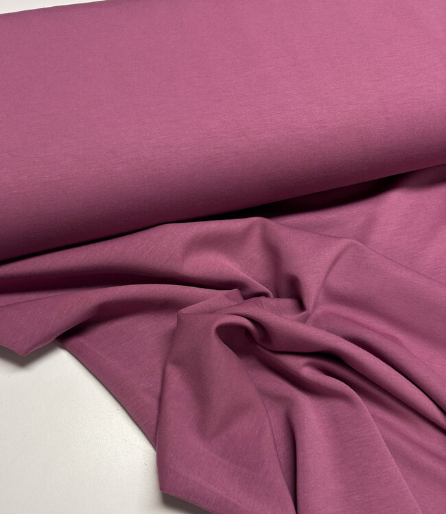 Oud roze - scuba modal touch