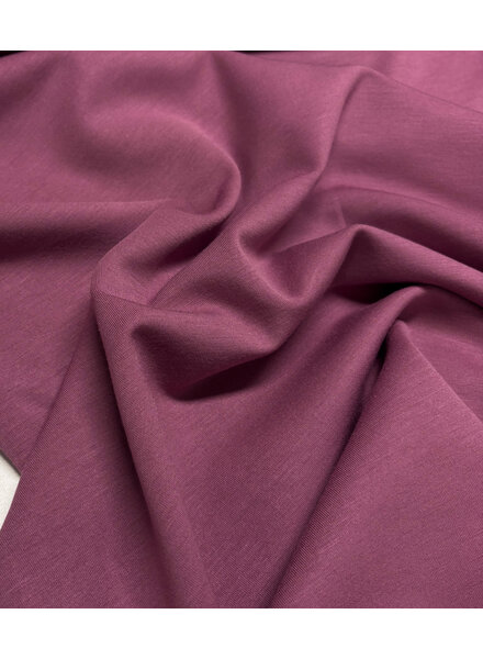 Oud roze / druif - scuba modal touch