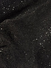 deadstock black - ribbed fabric with sequins