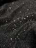 deadstock black - ribbed fabric with sequins