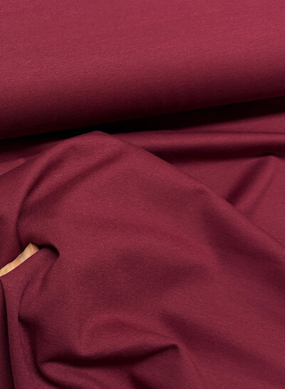 cherry red / bordeaux - Punta di Roma - beautiful, dimensionally stable quality