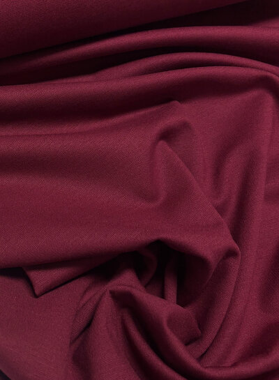 kersenrood / bordeaux  - punta di roma - prachtige vormvaste kwaliteit