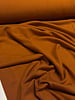 cognac- zachte zware viscose jersey - interlock gebreid