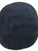 knie elleboog patch - suede marineblauw