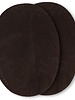 knie elleboog patch - suede donkerbruin