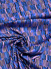blue and lilac stripes - viscose slightly stretchy
