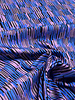 blue and lilac stripes - viscose slightly stretchy