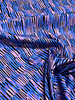 blauw en lila stripes - viscose licht rekbaar