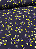 tiny neon flowers - geweven viscose