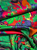 Marylene Madou colorfull green - viscose satin - (bridal satin quality)