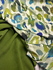 groen leopard - prachtige popeline viscose met een beetje stretch