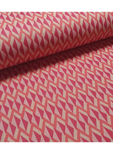 Comme ça roze Geometrische jacquard - punta di roma