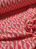 Comme ça pink Geometric jacquard - punta di roma