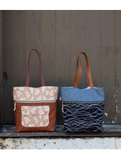 Noodlehead Caravan Tote + pouch - papieren patroon