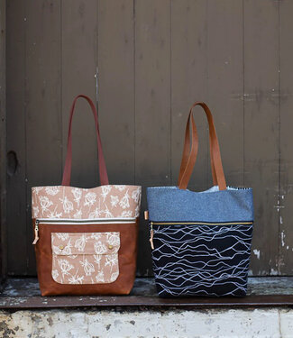 Noodlehead Caravan Tote + pouch - paper pattern