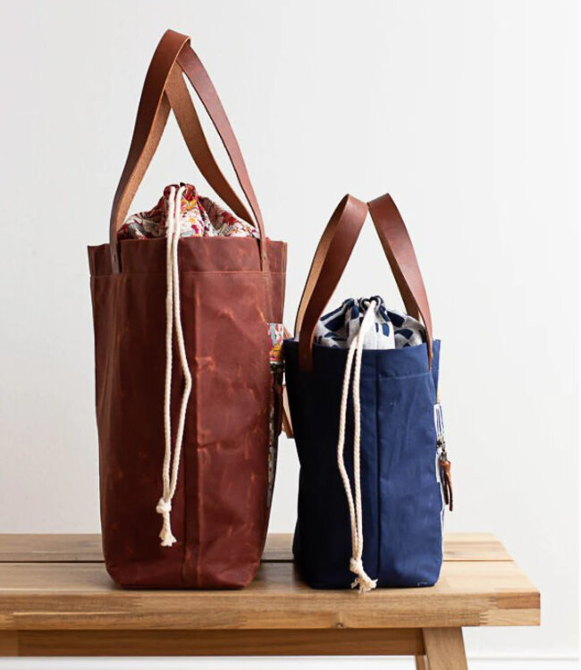 Noodlehead Firefly tote - papieren patroon