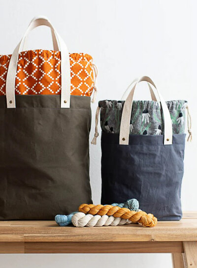 Noodlehead Firefly tote - paper pattern