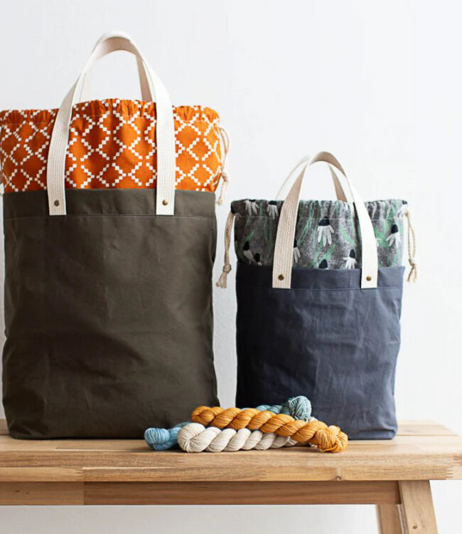 Noodlehead Firefly tote - papieren patroon