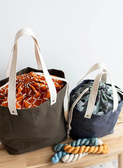 Noodlehead Firefly tote - paper pattern