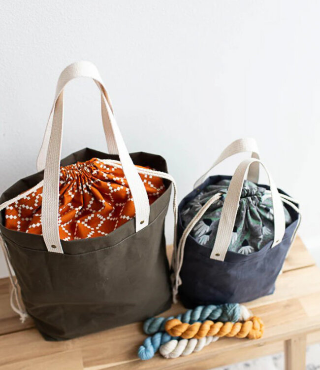 Noodlehead Firefly tote - papieren patroon